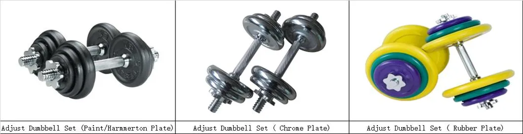 Chrome Adjust Dumbbell