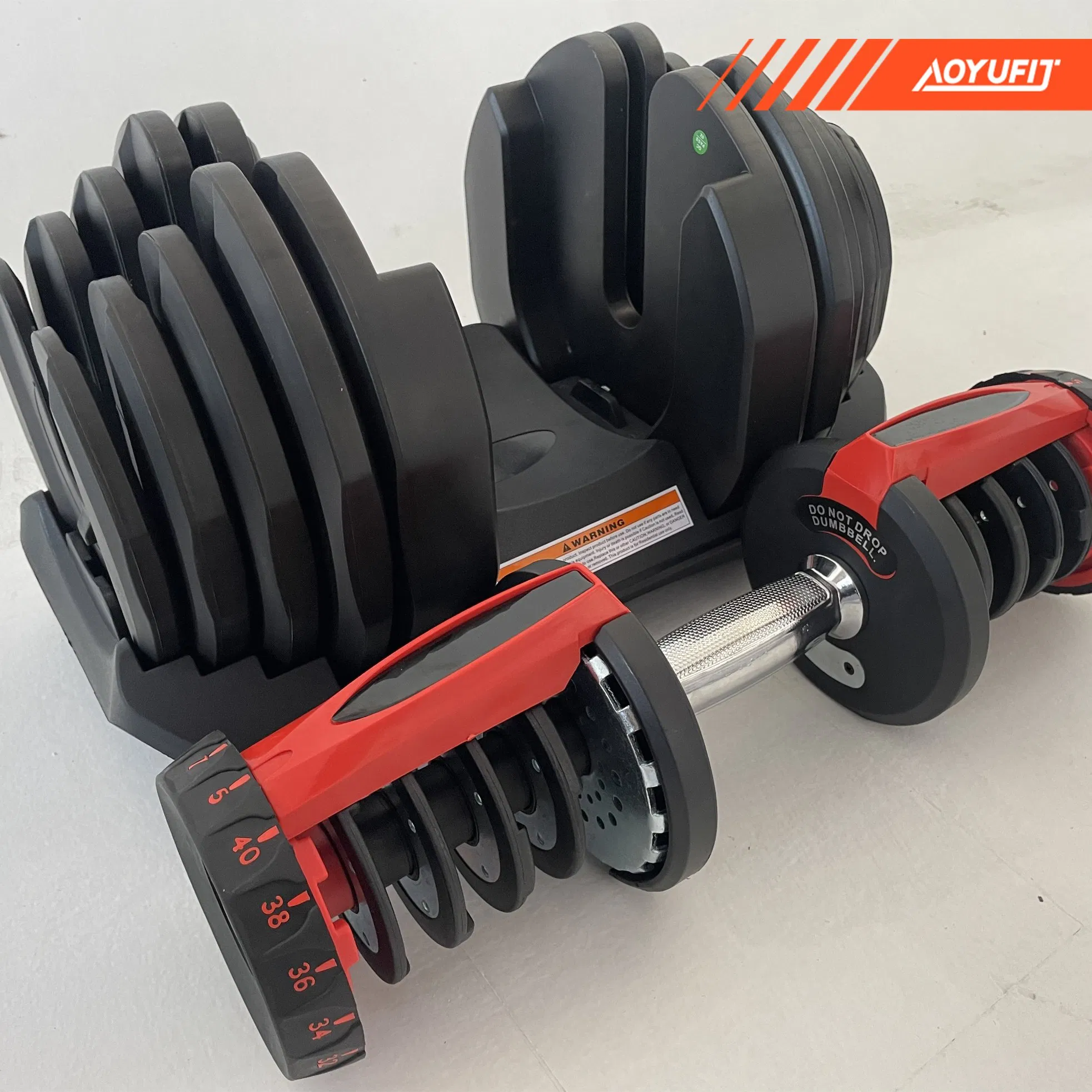 Adjustable Dumbbell Manufacture 24/40kg Dumbbell Set Wholesale New Style Adjust Dumbbells