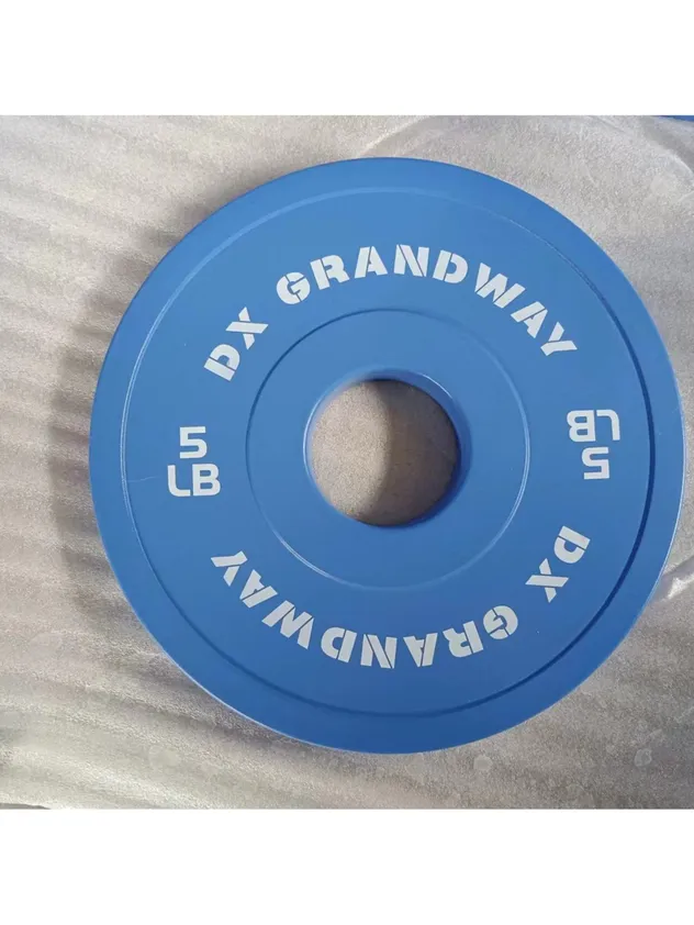 Color bumper plates