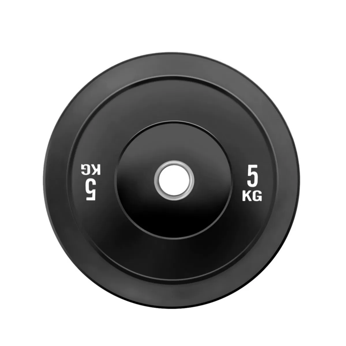 Gym Equipment Black Rubber Bumper Weight Plates for Home Gym Strength Training