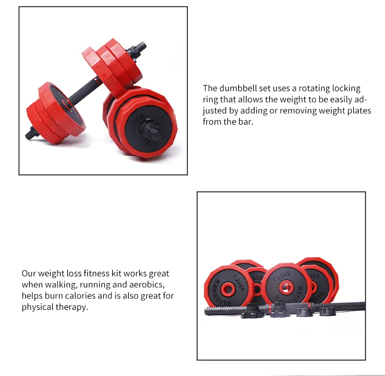 Adjustable Dumbbell Set View 3