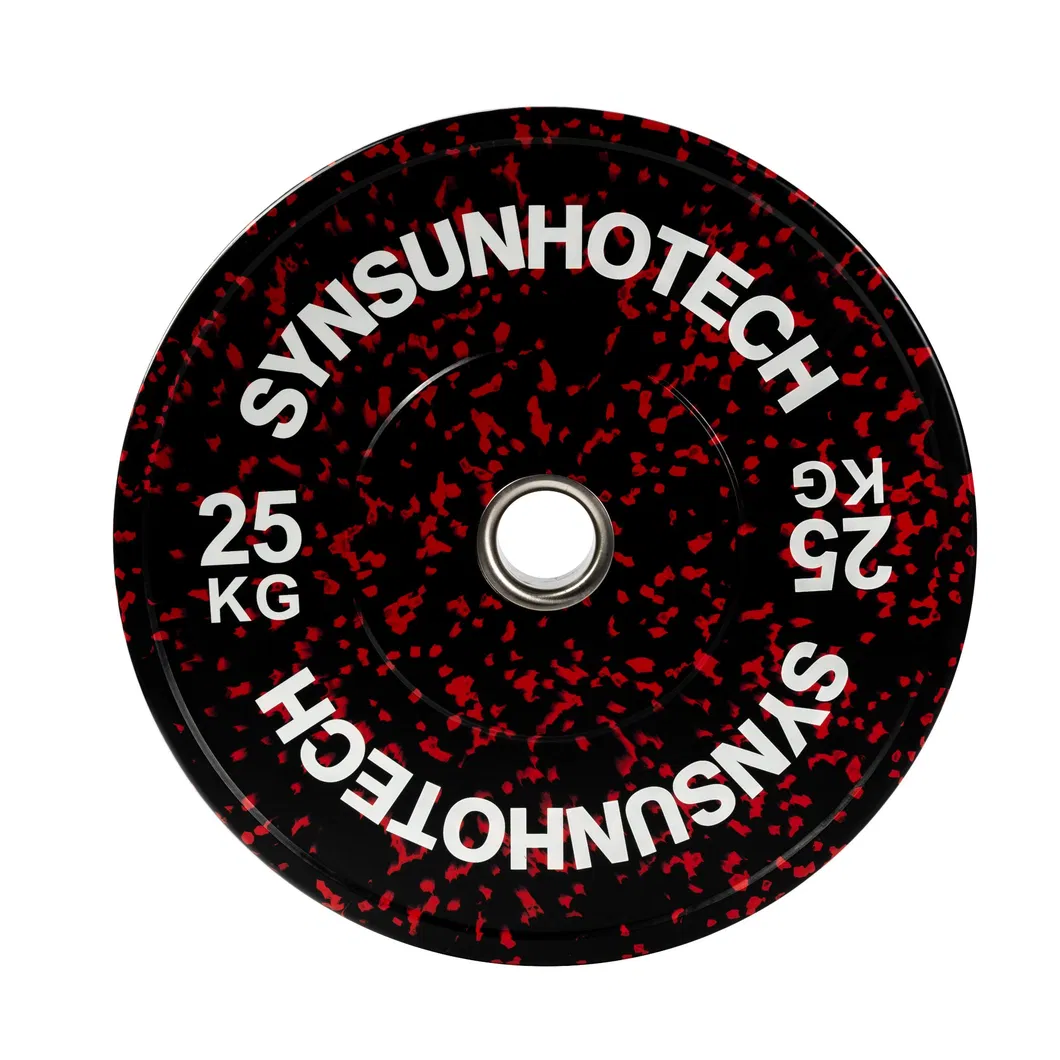 25KG Speckle Rubber Bumper Plate