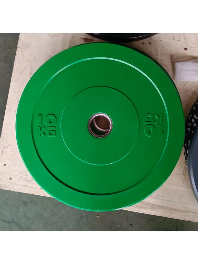 Color bumper plates