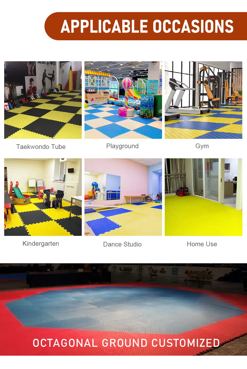 Martial Arts Mat Detail 4