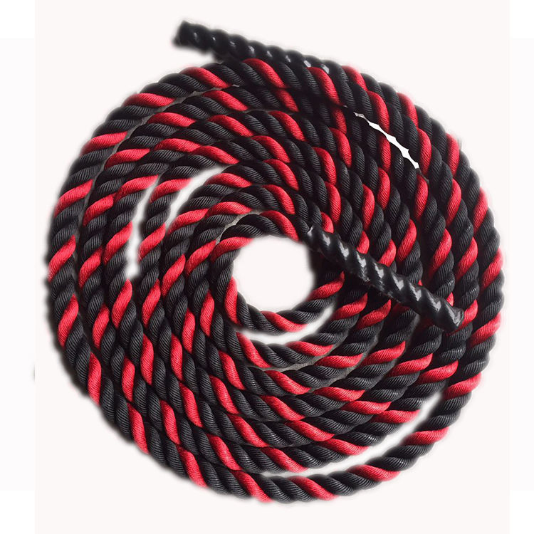 Vigfit Hot Sale Cheap Bodybuilding Wear Resistant Nylon Colorful Battle Rope