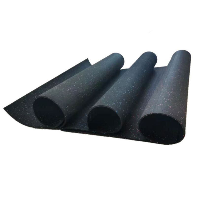 Non Smell Fitness Gym Rubber Mat Roll Gym Rubber Flooring Mats