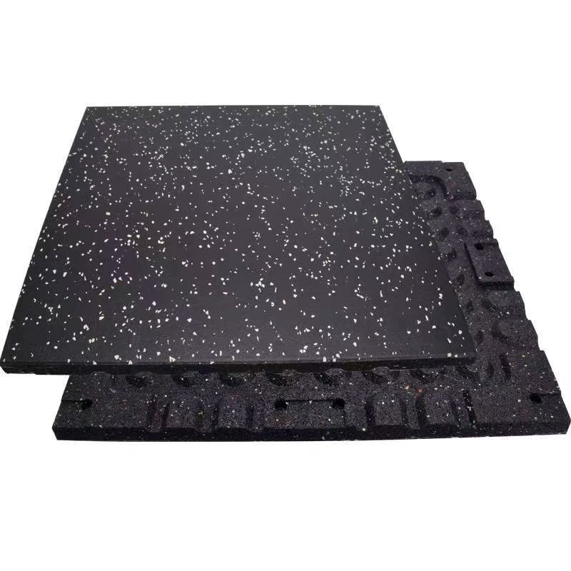 New Design EPDM Gym Rubber Floor Mat, High-Density and Durable Rubber Flooring Mats