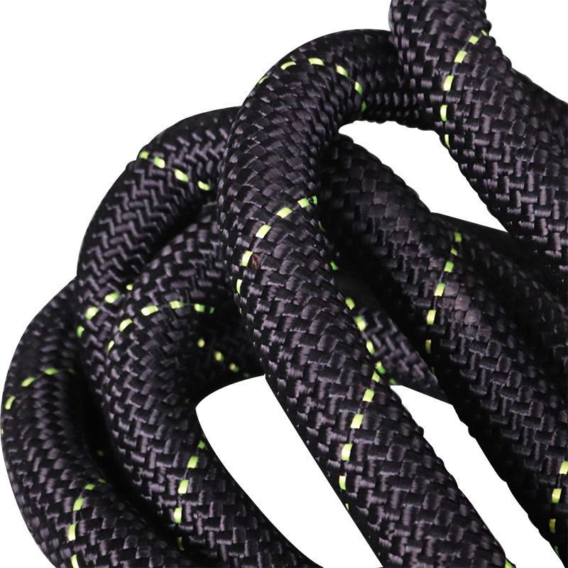 High-Quality Handcrafted Black Battle Ropes
