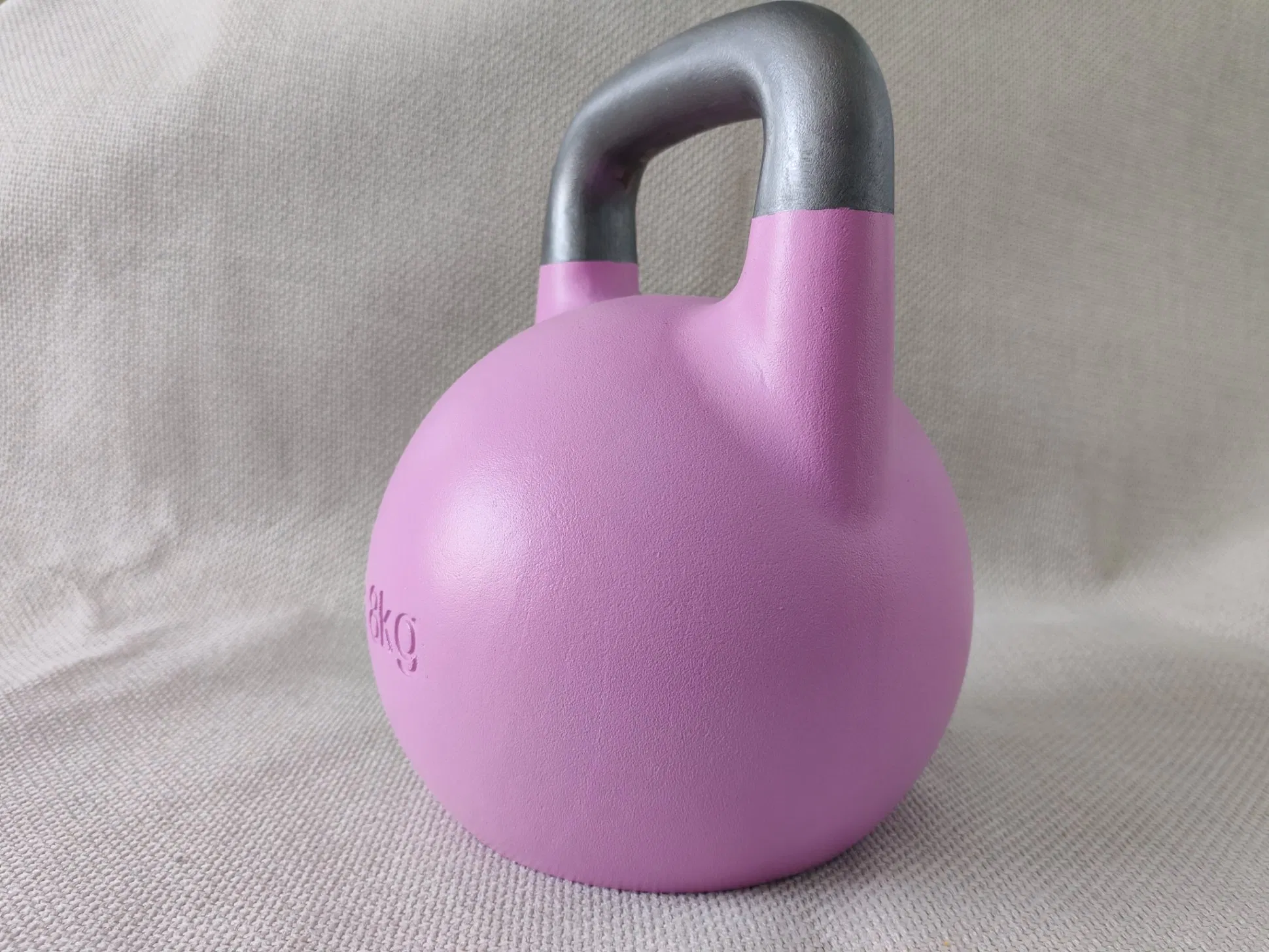 SGS Gym Equipment Wholesale Antirust Handle Resin-Coated Cast Iron Powder Coated Unfilled Hollow Core Girevoy Competition Kettlebell for Home Gym Workout