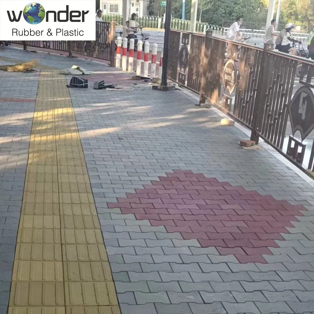 ODM Anti-Slip Playground EPDM Interlocking Paving Granule Puzzle Sport Rubber Flooring Mat Tiles Rolls Gym Fitness