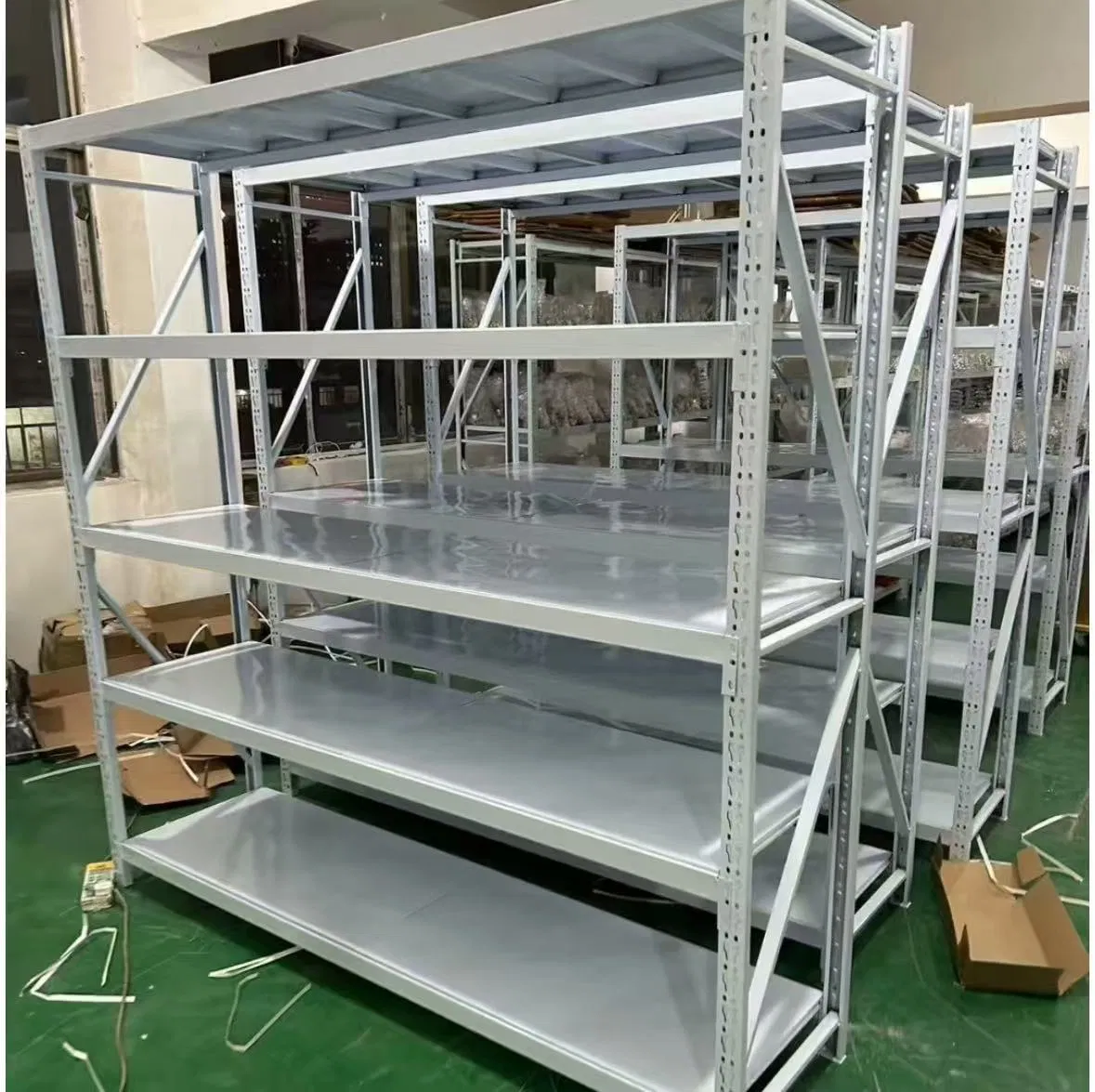 High-Performance Light Medium Duty Adjustable Warehouse Storage Steel Metal Shelving Racks
