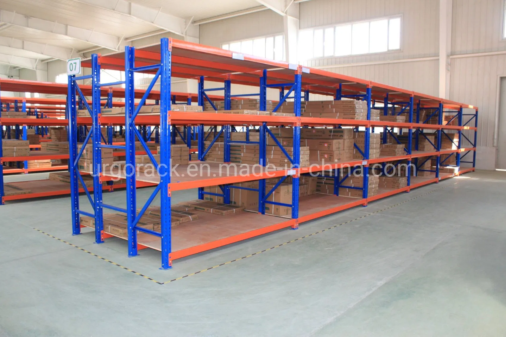 Warehouse Storage Medium Duty Longspan Racks