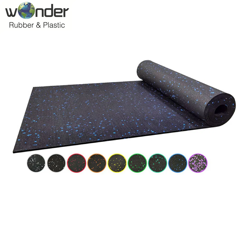 ODM Anti-Slip Playground EPDM Interlocking Paving Granule Puzzle Sport Rubber Flooring Mat Tiles Rolls Gym Fitness
