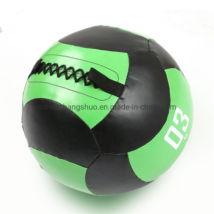 Home Fitness Gym PVC Sand Professional Wall Ball Medicine Ball for Crossfit