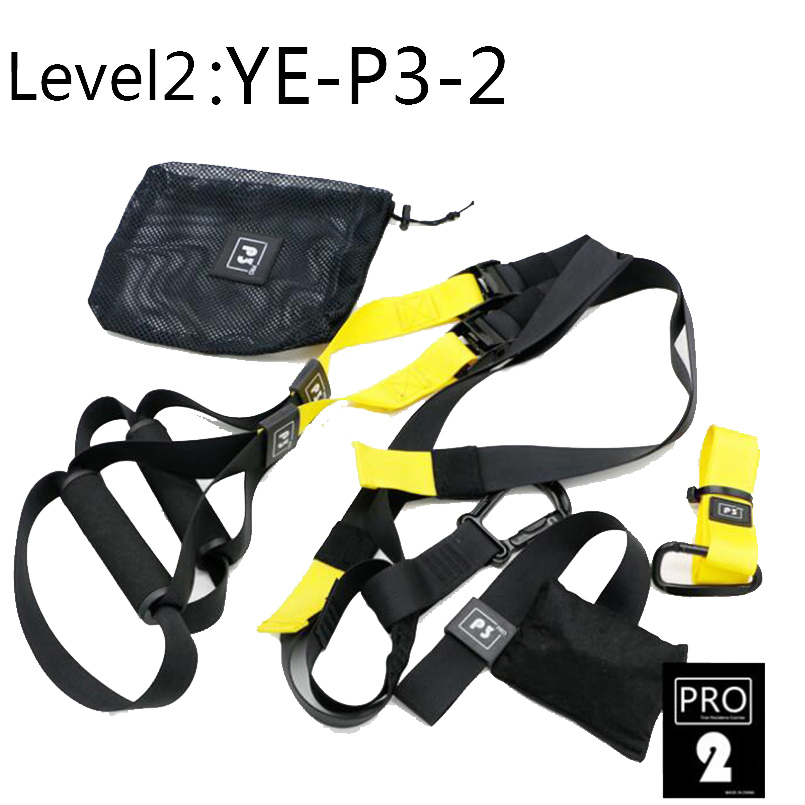 Hot Selling Home Elastic Resistance Bands Hanging Training Belt Suspension Trainer