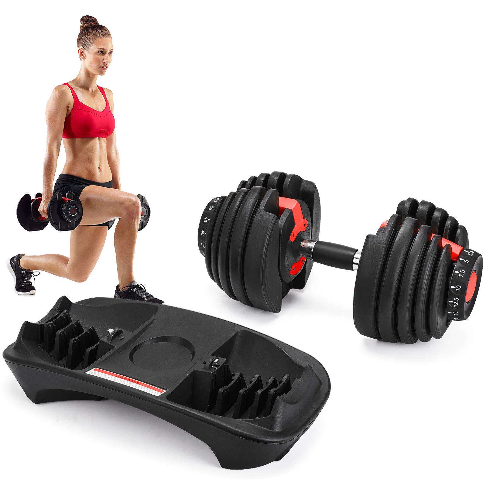 Universal Fitness Equipment Universal Fitness Equipment Adjustable Dumbbell