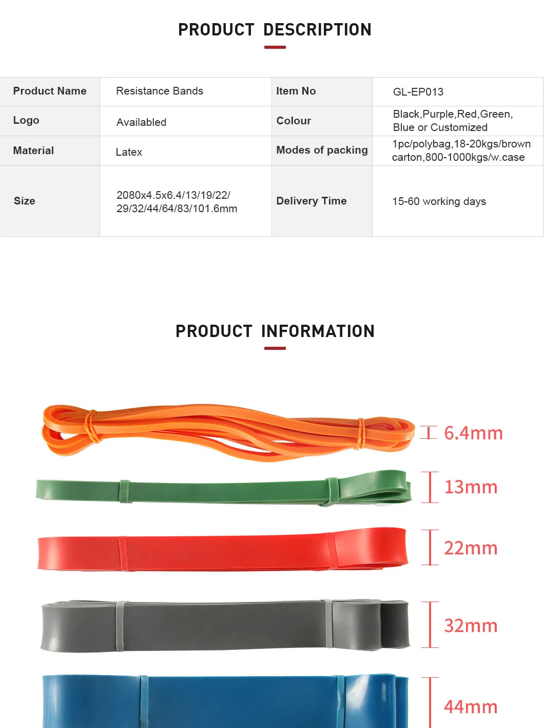 Fitness Resistance Bands 2