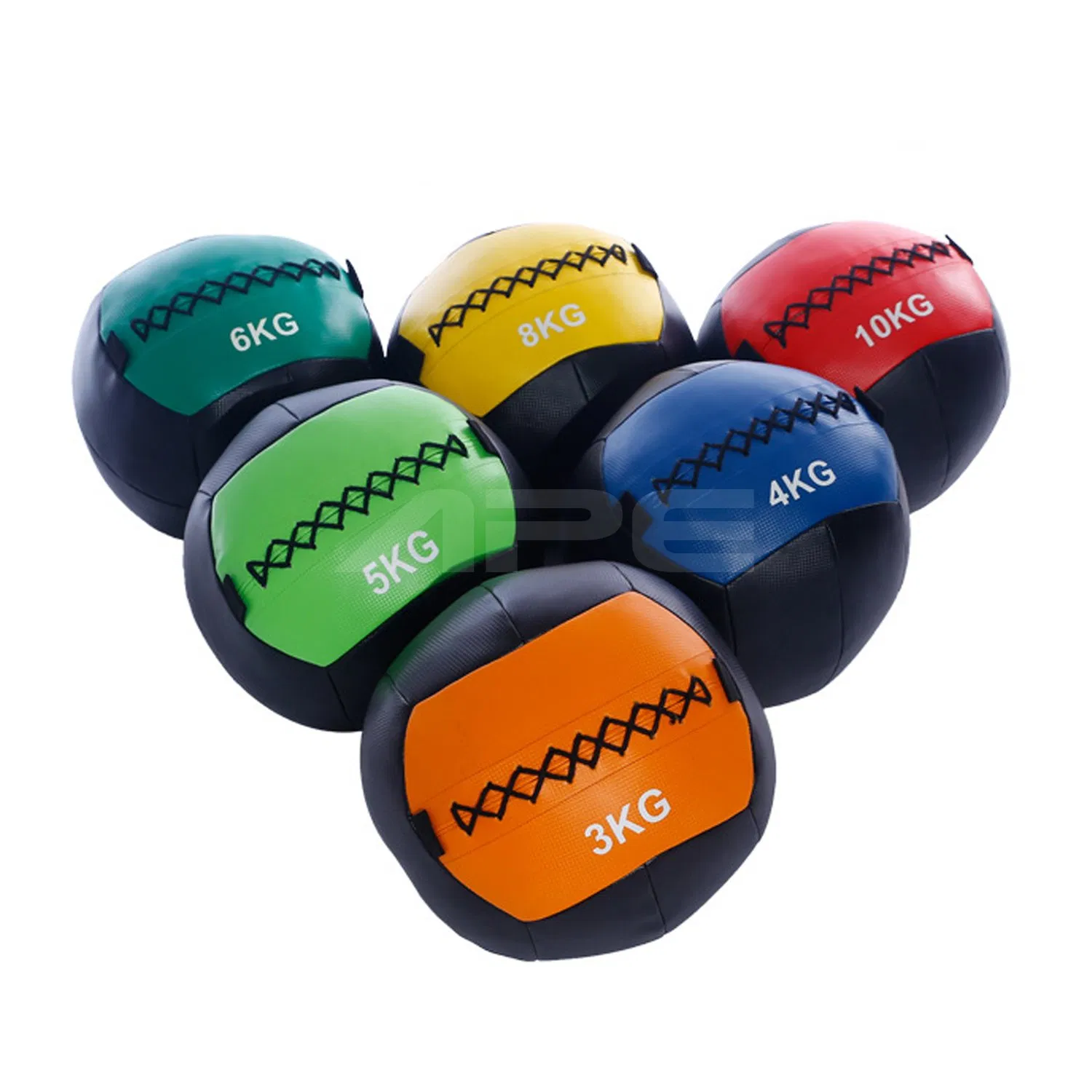 Ape Fitness Colorful Wall Ball Power Training Medicine Ball