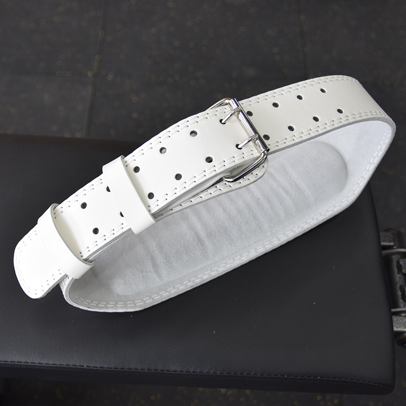 Fitness Protective Neutral Gym Fitness Back Support Leather Weightlifting Belt