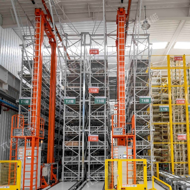 Asrs Advanced Stacker Crane Automated Storage Retrieval System Automatic Warehouse Rack