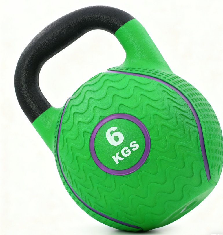 Customizable Premium Commercial Rubber Coated Kettlebells for Strength Training