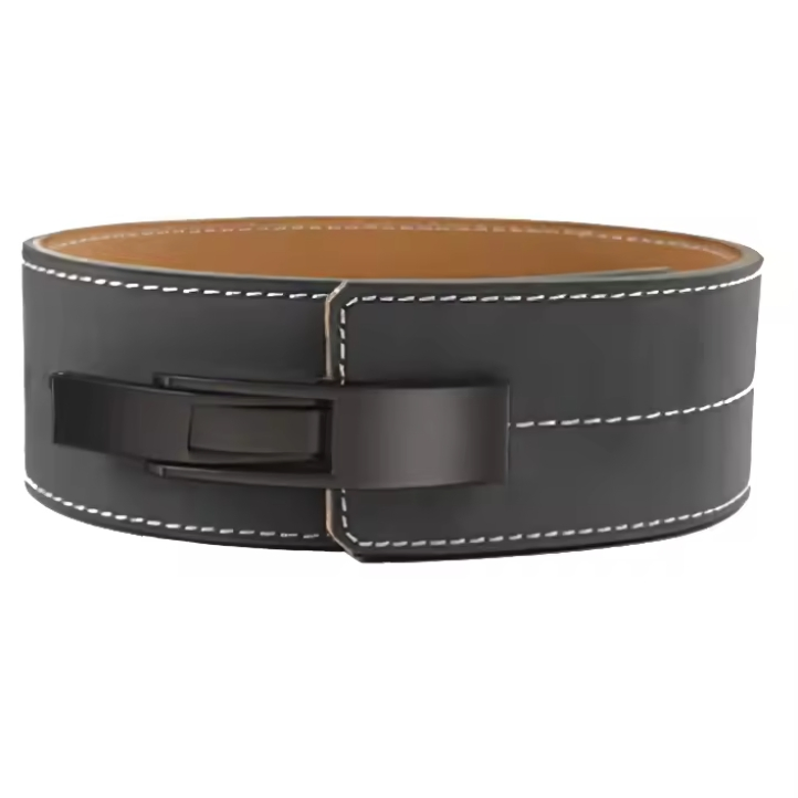 Wholesale Lever Belt Buckle Custom 10mm 13mm Weightlifting Lever Belt Gym Leather Powerlifting Weight Lifting Belt