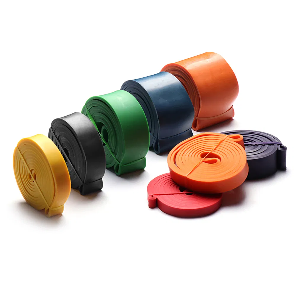 Fitness Rubber Bands Resistance Band Fitness Gum Unisex 208cm Yoga Athletic Rubber Loop Crossfit Strength Expander for Exercise Pilates Latex Gym Sports Fitness