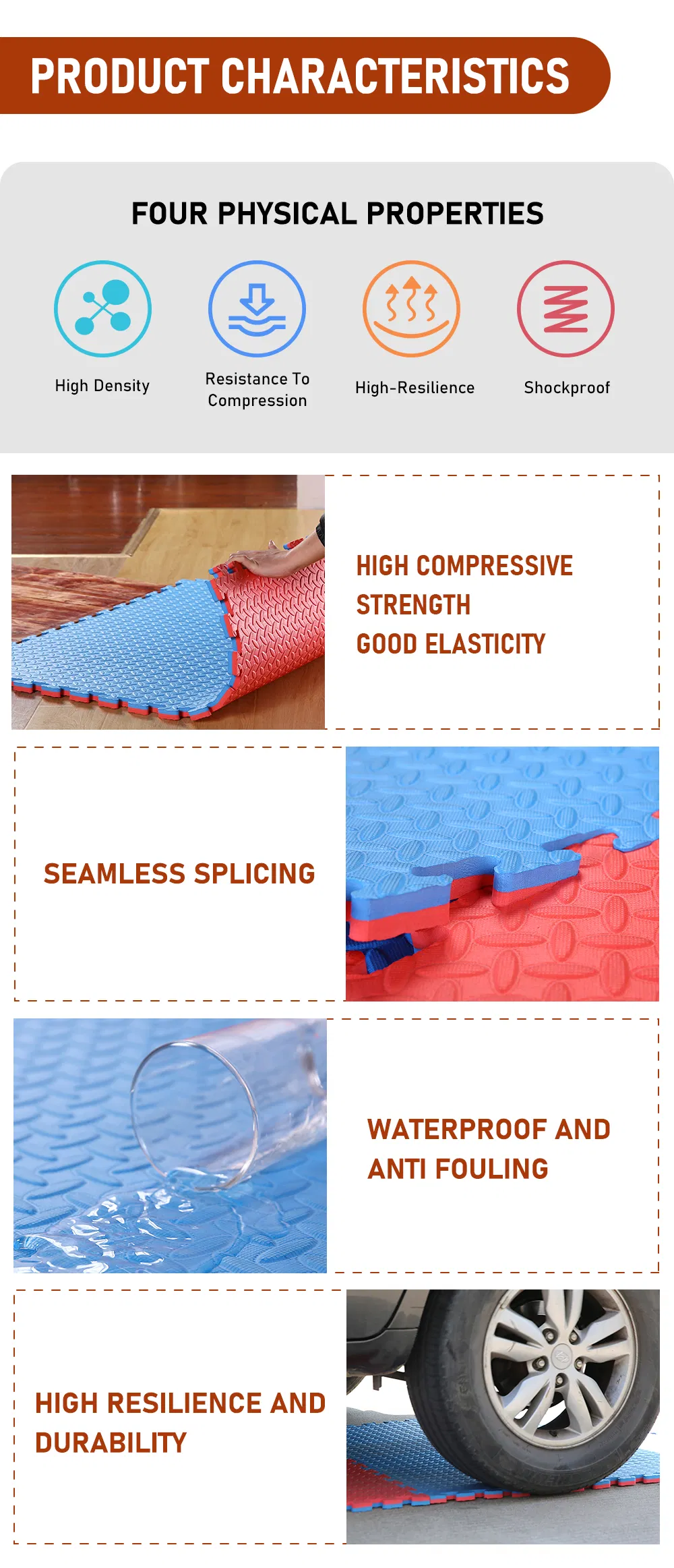 Martial Arts Mat Detail 3