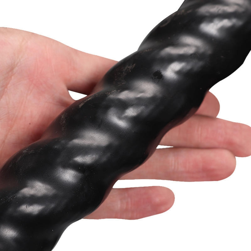 High-Quality Handcrafted Black Battle Ropes