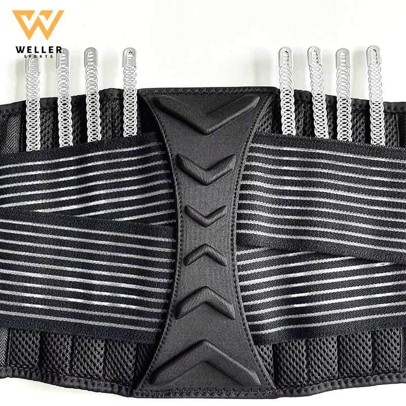 Breathable Low Back Waist Brace Support Belt Workout Weightlifting Pain Disc