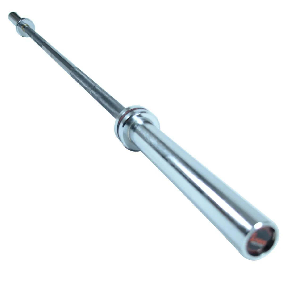 Copper Bushing Stable Grip Olympic Chromoly Steel Barbell 2.2m 900kg Capacity Heavy Duty Barbell