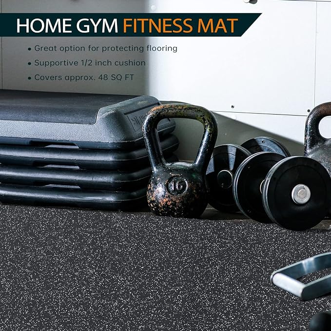 New Design EPDM Gym Rubber Floor Mat, High-Density and Durable Rubber Flooring Mats