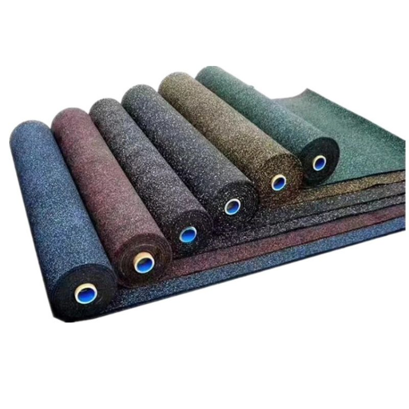 Non Smell Fitness Gym Rubber Mat Roll Gym Rubber Flooring Mats