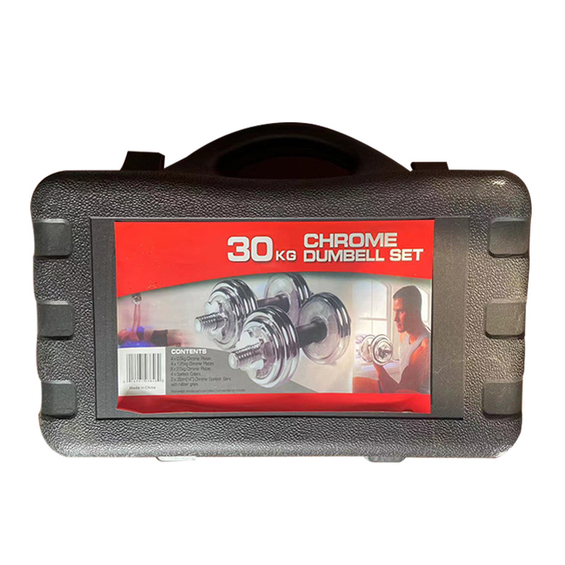 Gym Equipment Weight Lifting Power Training Strength Equipment Chrome Steel Adjustable Dumbbell