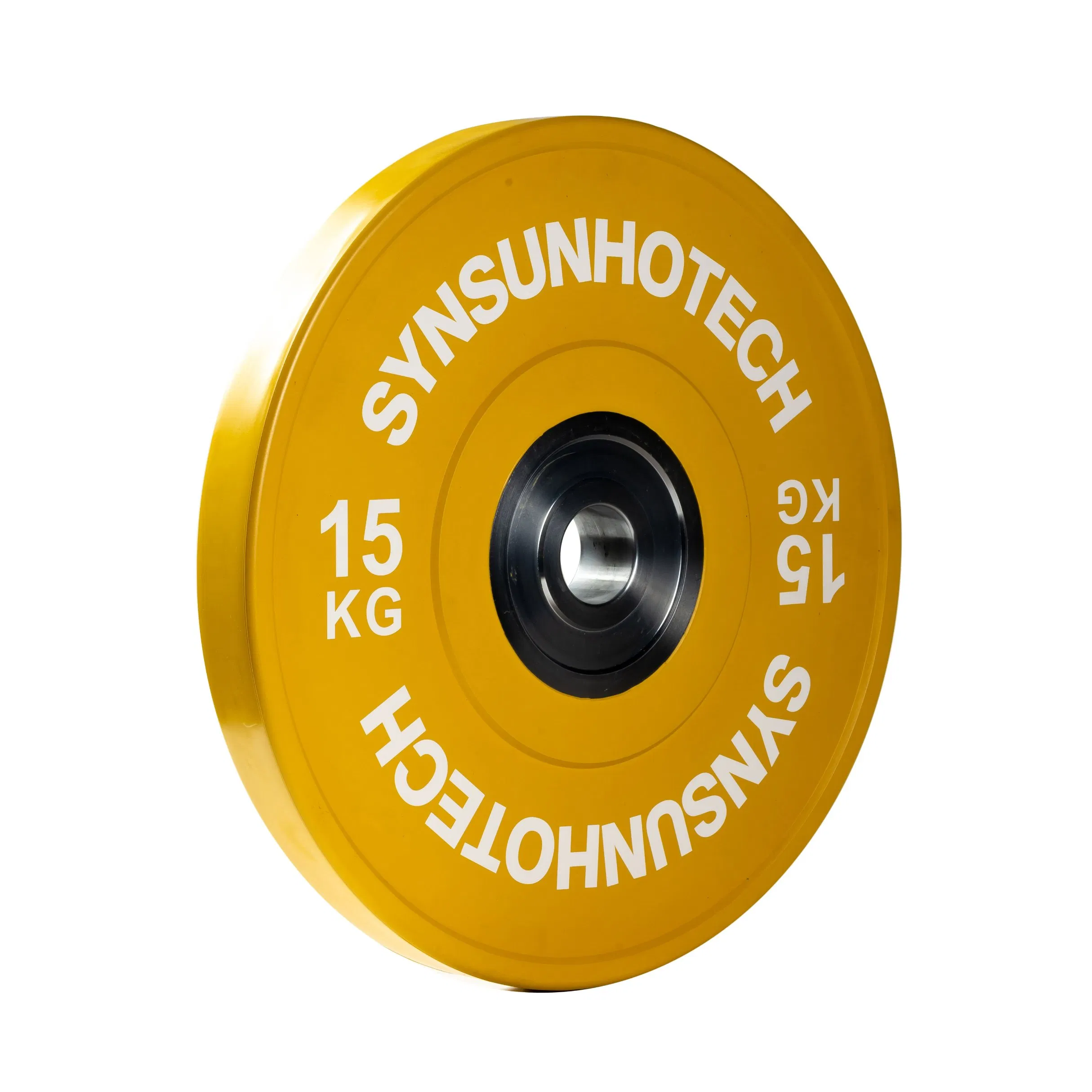 Elite Competition Rubber Bumper Plates for Strength Training