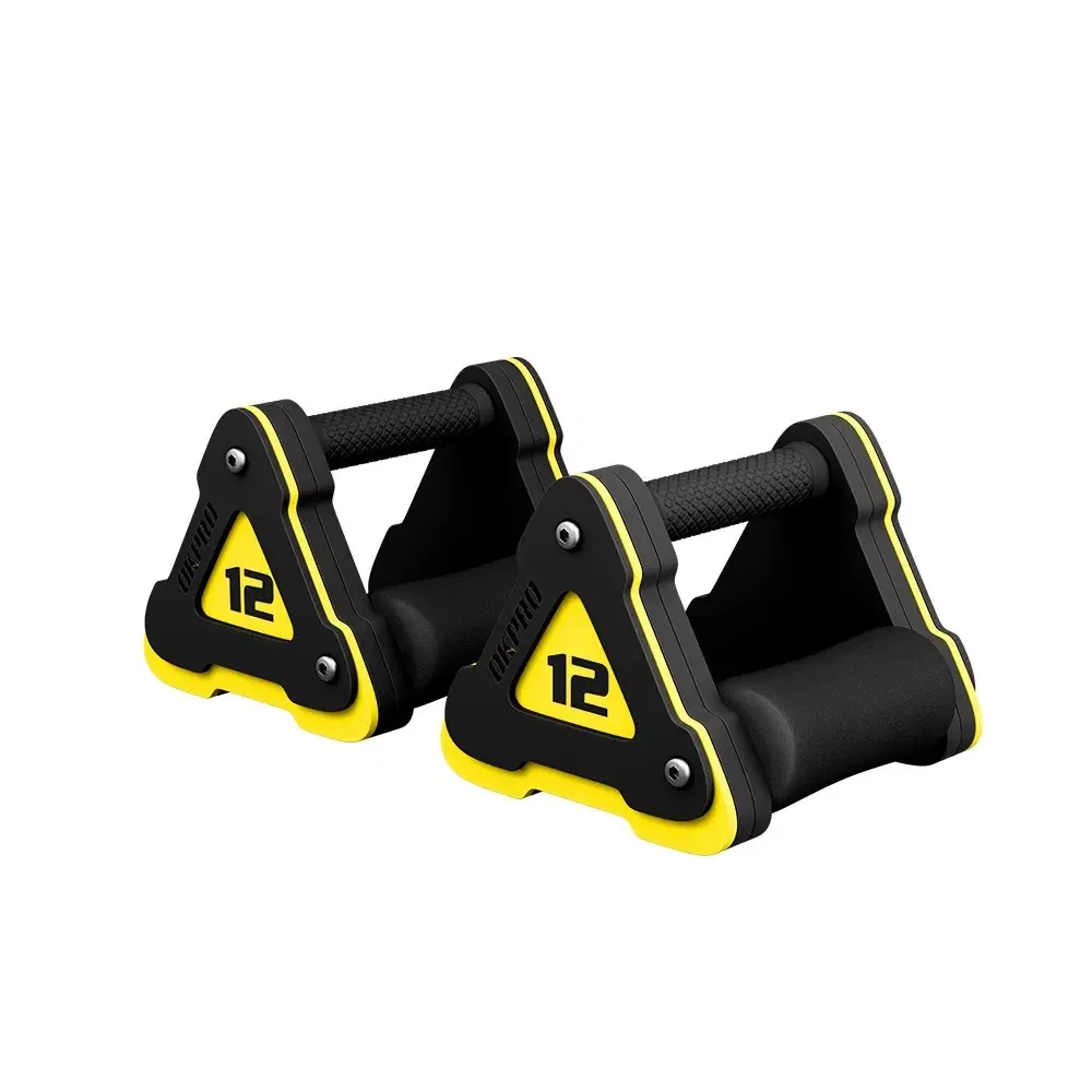 Factory Custom Gym Fitness Equipment Weightlifting Chromed Triangle Havak Adjustable Dumbbell