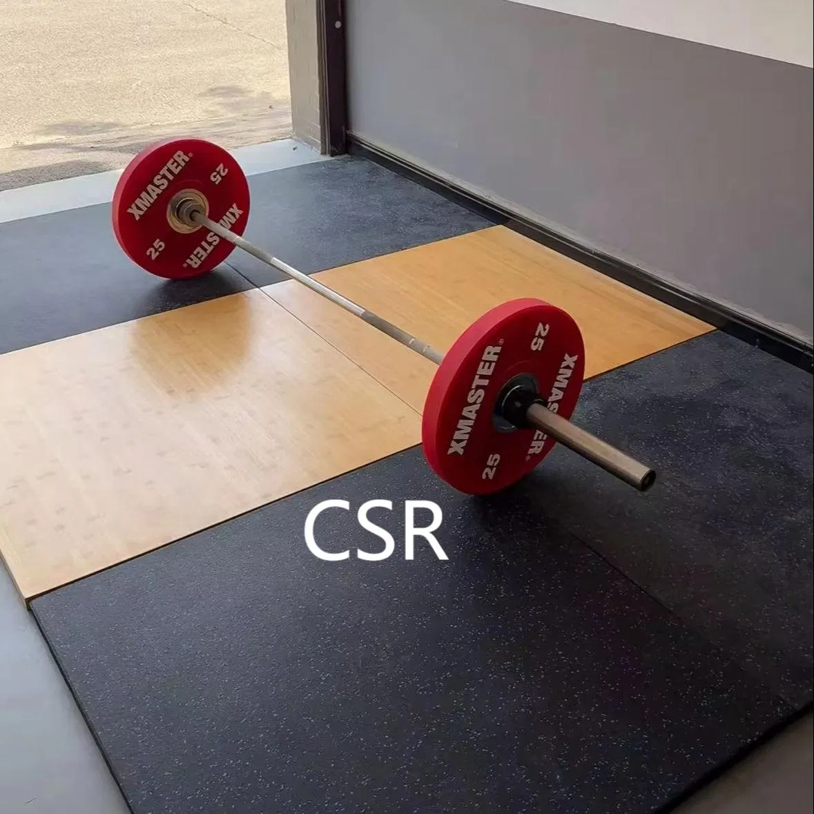 High Density Commercial Crossfit Rubber Flooring Gym Floor Mat for Weight Rooms