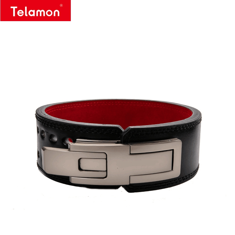 Custom Logo Gym Powerlifting Weightlifting Weight Lifting Belt for Strength Training