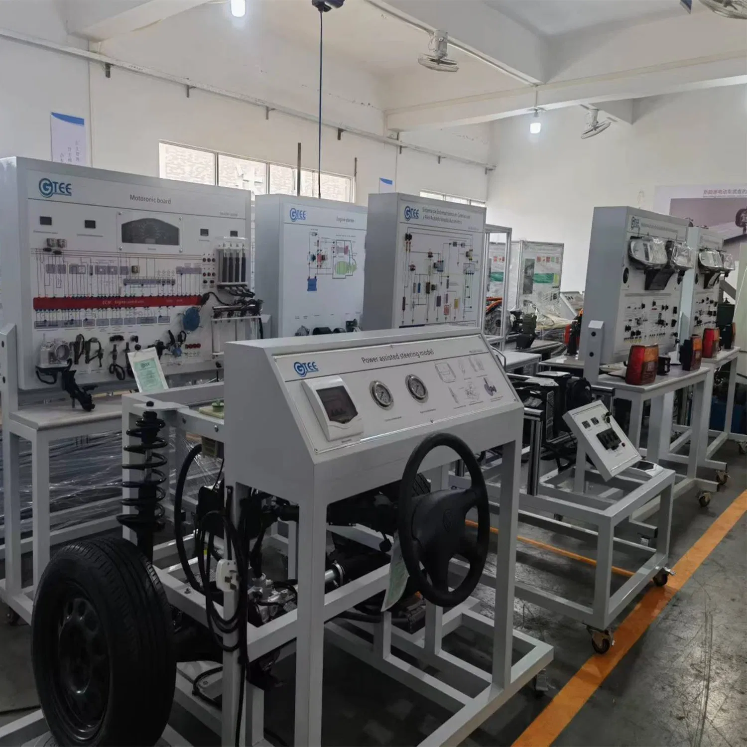 Automotive Training Teaching Board Electrically Controlled Air Suspension Trainer