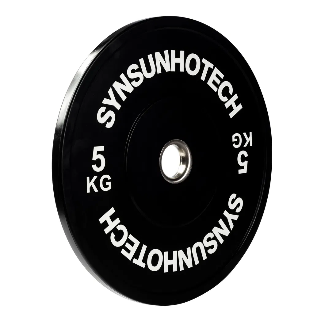 5KG Black Rubber Bumper Plate