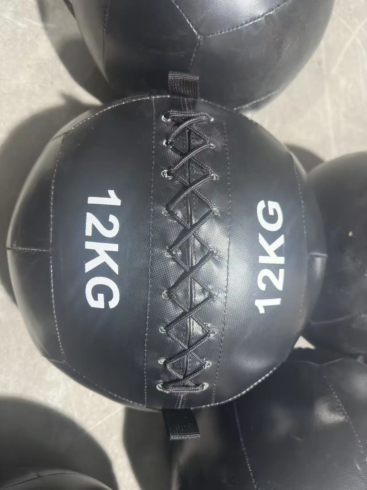 PVC PU Leather Medicine Wall Ball for Core Workout and Strength Training