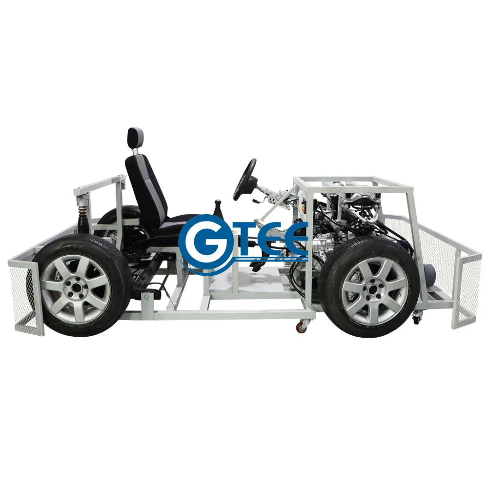Suspension Steering and Brakes Educational Module Automotive Simulator Trainer Vocational Didactic Equipment