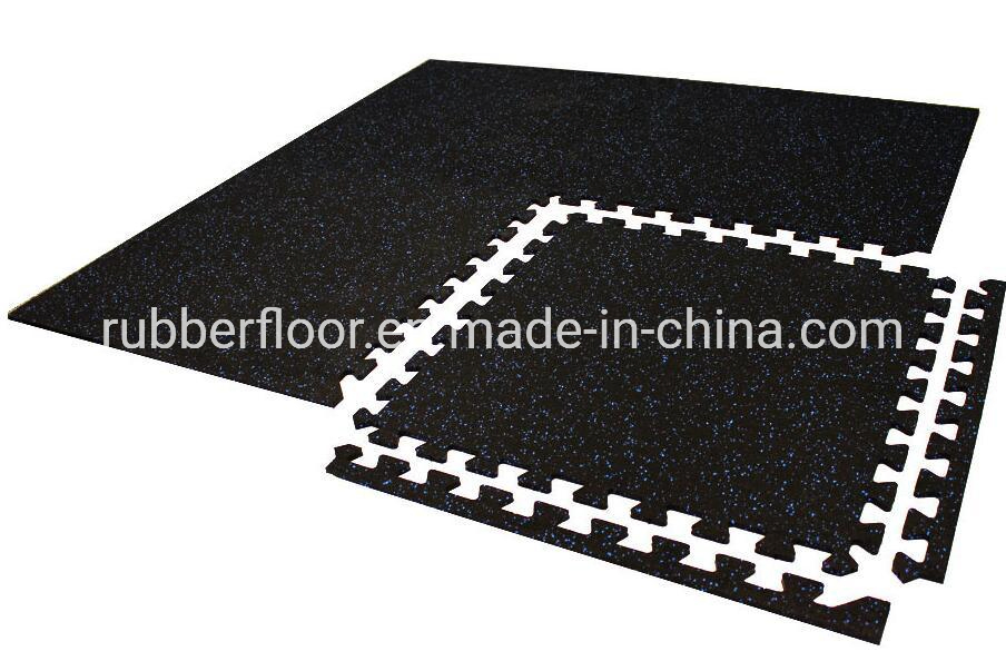 Interlocking Rubber Flooring Mat, Jigsaw Puzzle Rubbe Floor Mat, Jigsaw Puzzle Gym Tiles, Crossfit Gym Flooring, , Rubber Matting Tile, Interlocking Floor Mat