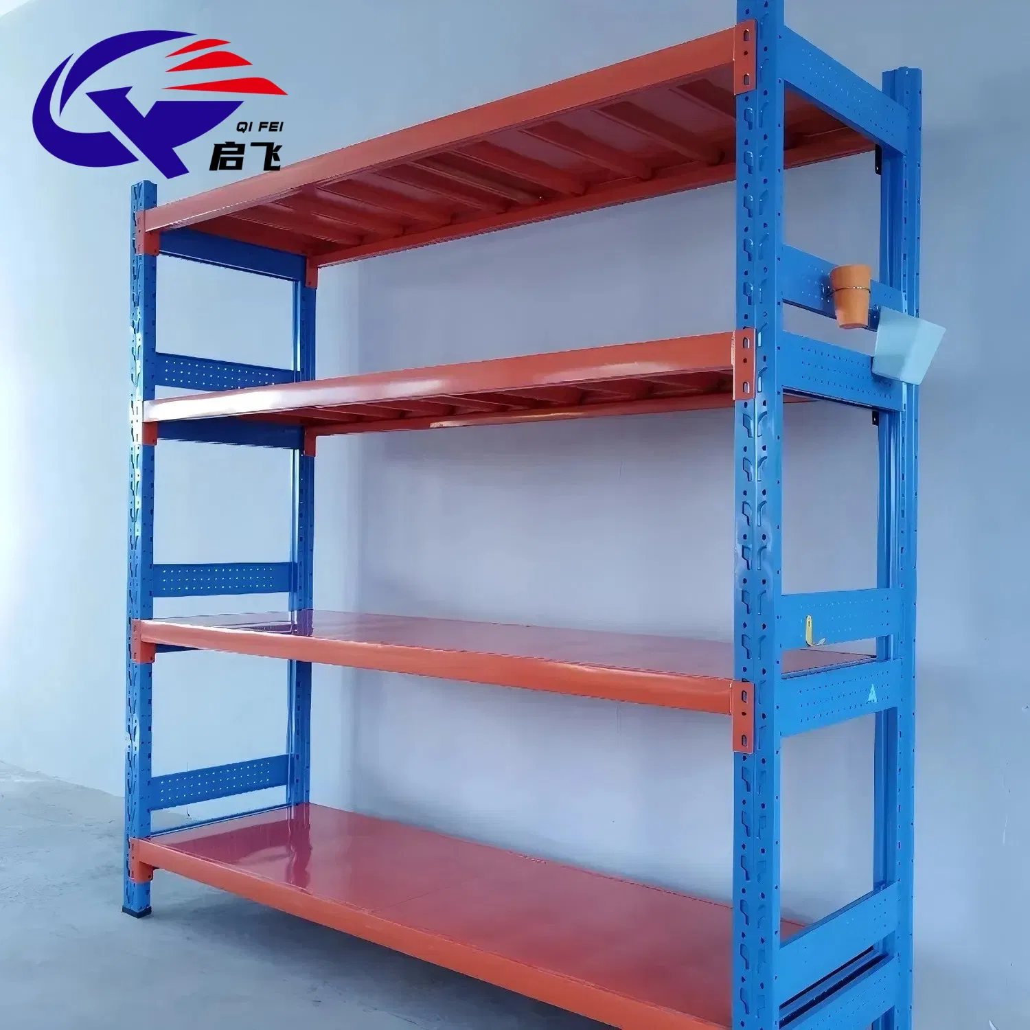 High Load Capacity Adjustable Metal Warehouse Storage Medium Duty Rack