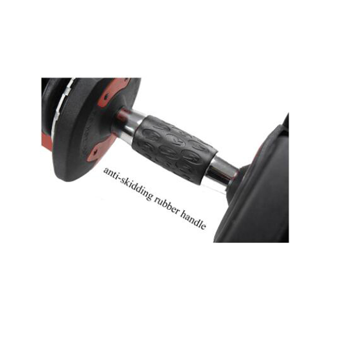 Adjustable Dumbbell Set of Gym Equipment
