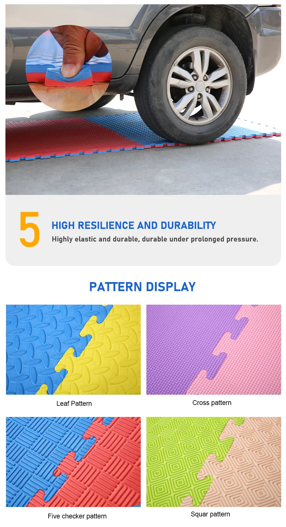 Large Size Splicing Venue Mat