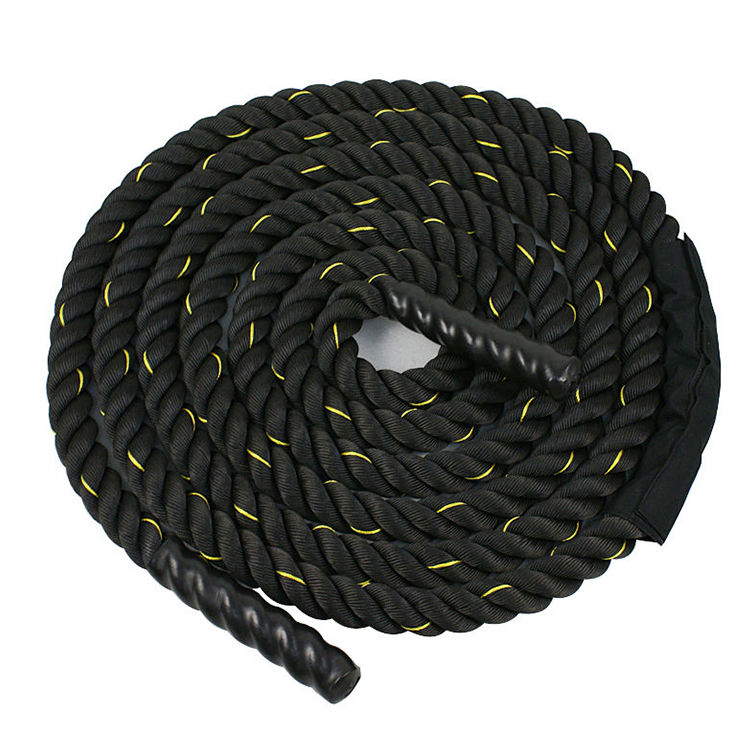 Vigfit Hot Sale Cheap Bodybuilding Wear Resistant Nylon Colorful Battle Rope