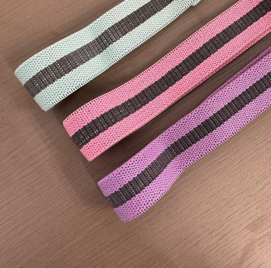 Eco-Friendly Cotton Fabric Gym Exercise Pull-up Assist Loop Set Heavy Resistance Band