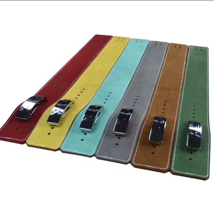 Wholesale Lever Belt Buckle Custom 10mm 13mm Weightlifting Lever Belt Gym Leather Powerlifting Weight Lifting Belt