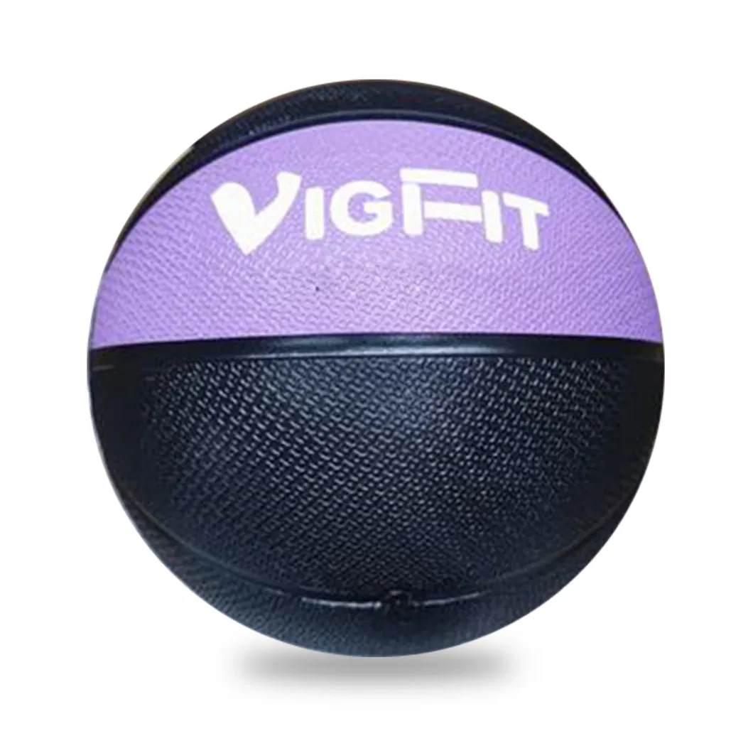 2kg Purple Rubber Medicine Ball
